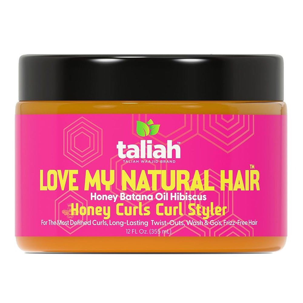 Taliah Waajid Love My Natural Hair Honey Curls Curl Styler Defining Moisturizing Cream 12Oz (355ml)